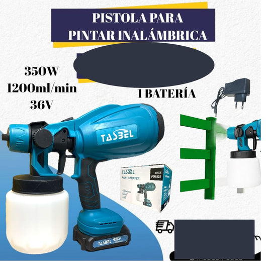 PISTOLA PARA PINTAR INALAMBRICA